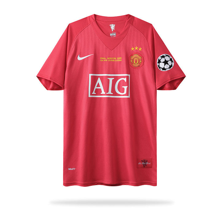 Maglia Manchester United 2007/08 - Retro Maschile - Rosso