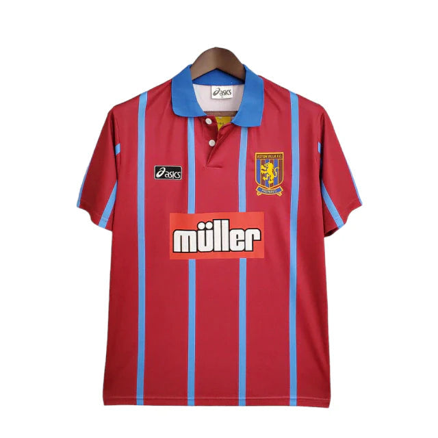 Maglia Aston Villa Retro 1993/1995 Rossa - Asics