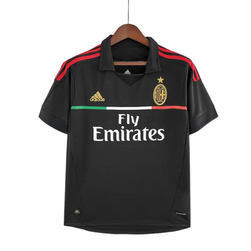 Maglia AC Milan Retro Terza III 2011/12 - Nero