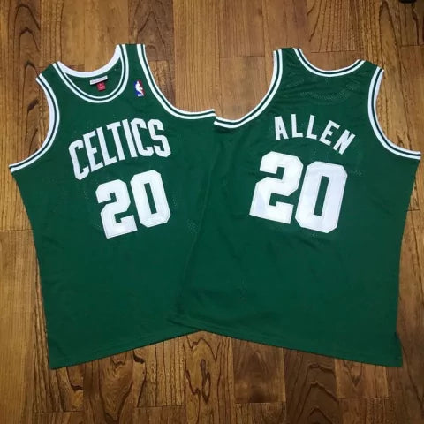Canotta NBA Boston Celtics Edizione 2007-2008 Mitchell & Ness Authentic Allen 20 - Verde