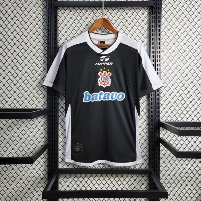 Maglia Corinthians 2000 Retro Nera