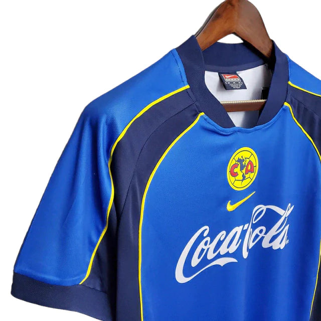 Maglia América-MEX Retro 2001-2002 Blu - Nike
