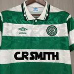 Maglia Celtic Retro 1987/1989 Verde e Bianca - Umbro