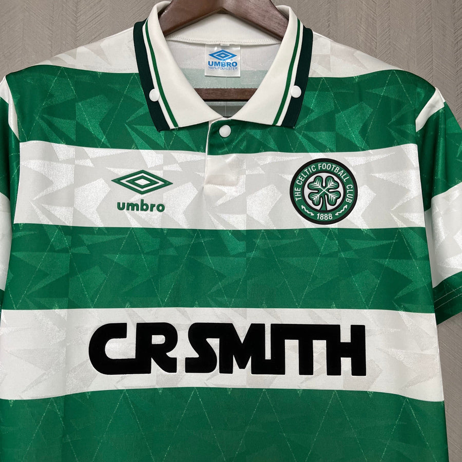 Maglia Celtic Retro 1987/1989 Verde e Bianca - Umbro