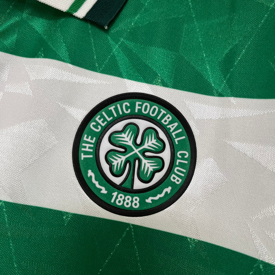 Maglia Celtic Retro 1987/1989 Verde e Bianca - Umbro