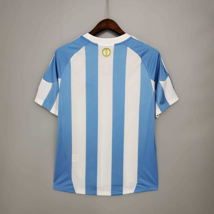 Maglia Argentina Retro 2010 Blu e Bianca - Adidas