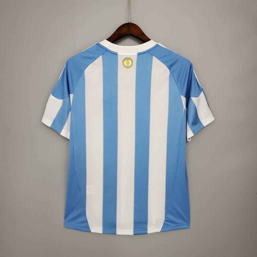 Maglia Argentina Retro 2010 Blu e Bianca - Adidas