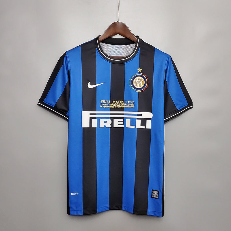 Maglia Inter de Milão Retro 2010 Blu e Nera - Nike