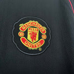 Maglia Retro Trasferta II do Manchester United 2007 Nera  - Manica Lunga