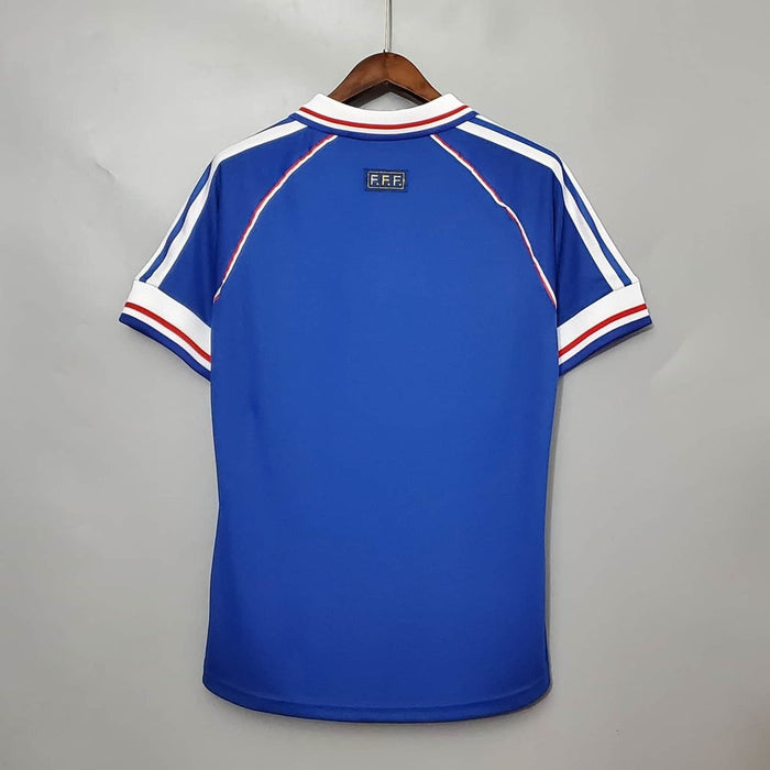 Maglia Francia Retro 1998 Blu - Adidas