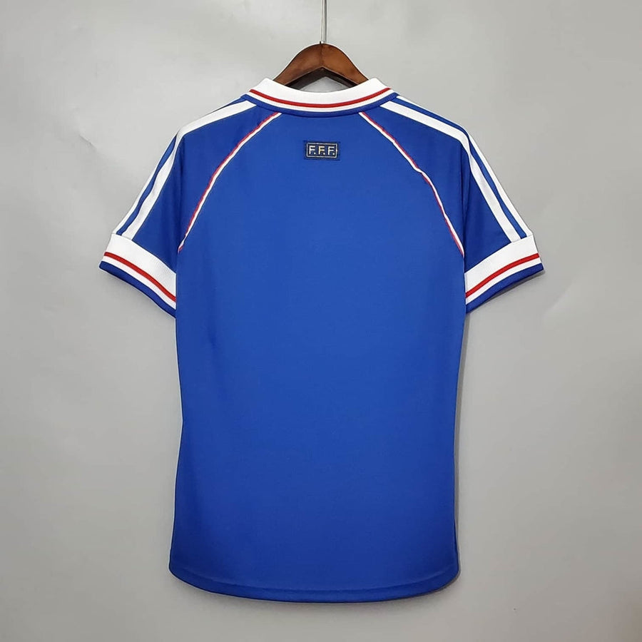 Maglia Francia Retro 1998 Blu - Adidas