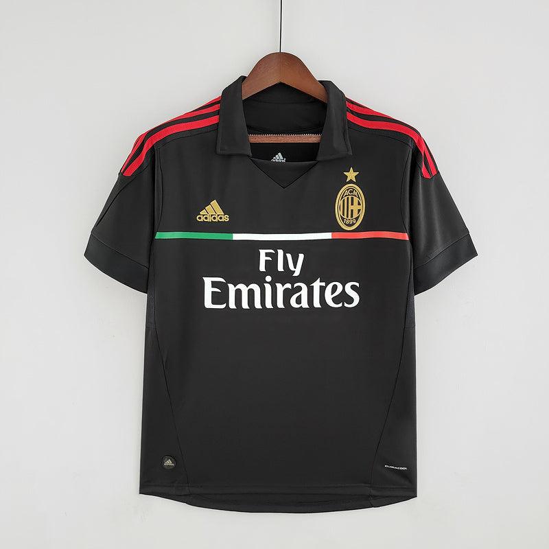 Maglia AC Milan Retro Terza III 2011/12 - Nero
