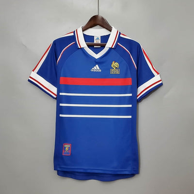 Maglia Francia Retro 1998 Blu - Adidas