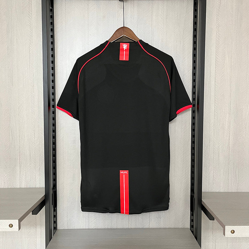 Maglia Manchester United 2007/08 - Retro Maschile - Nera