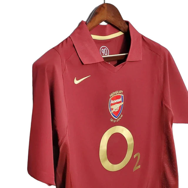 Maglia Arsenal Retro 2005/2006 Bordeaux - Nike