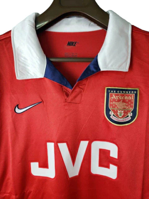 Maglia Arsenal Retro 1998 Rossa e Bianca - Nike