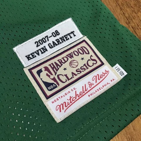 Canotta NBA Boston Celtics Edizione 2007-2008 Mitchell & Ness Authentic Garnett 5 - Verde