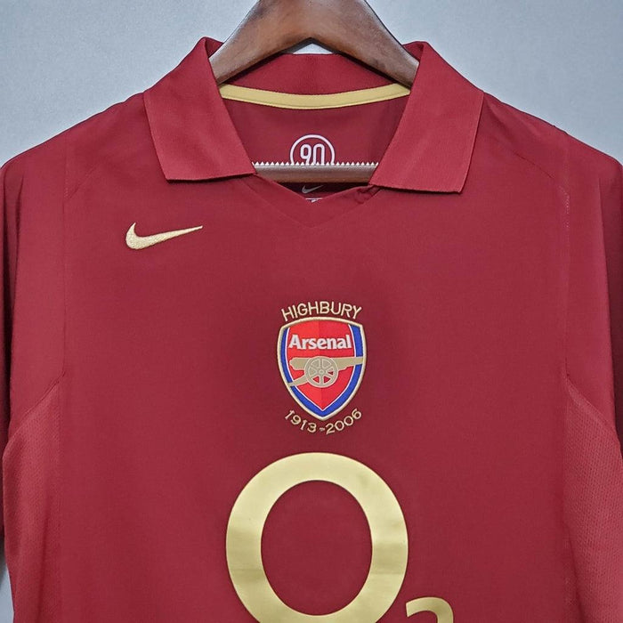 Maglia Arsenal Retro 2005/2006 Bordeaux - Nike