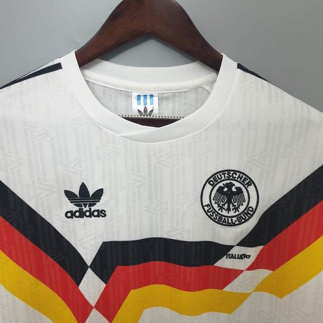 Maglia Nazionale Germania Retro 1990 Bianca - Adidas