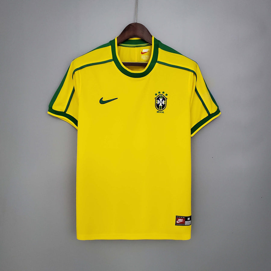 Maglia Retro Nazionale Brasile 1998/98 Casa