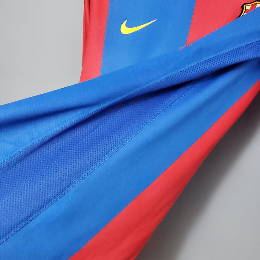 Maglia Manica Lunga Barcelona 06/07 Nike - Granata