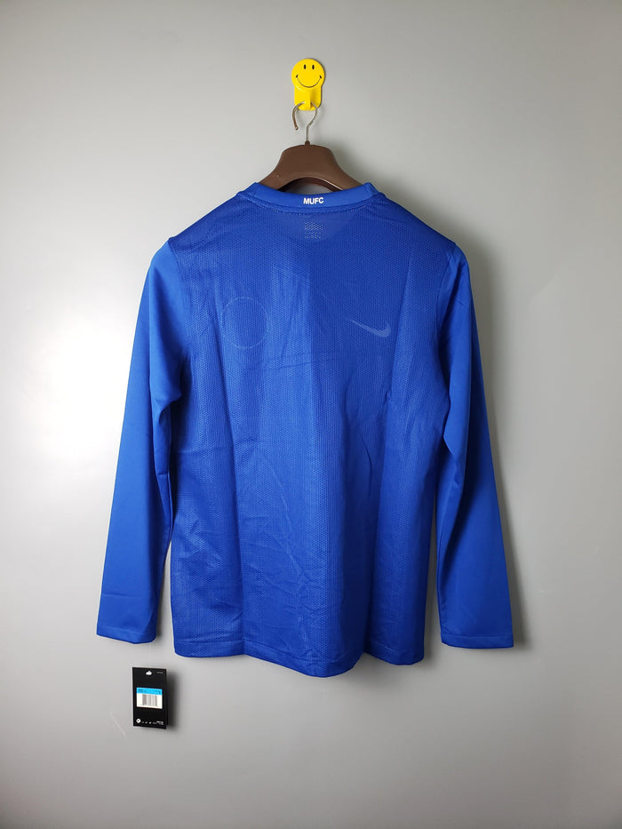Maglia Manica Lunga Manchester United 07/08 Nike - Blu