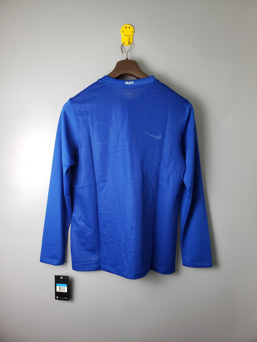 Maglia Manica Lunga Manchester United 07/08 Nike - Blu