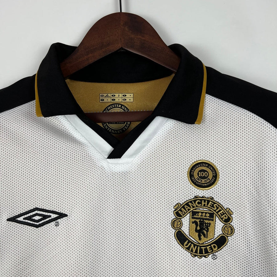 Maglia Retro Manchester United Edizione 100 Anos, Double Face