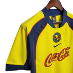 Maglia América-MEX Retro 2001-2002 Gialla - Nike