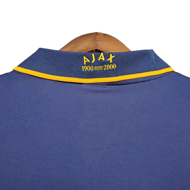 Maglia Ajax Retro 2000/2001 Blu e Gialla - Adidas