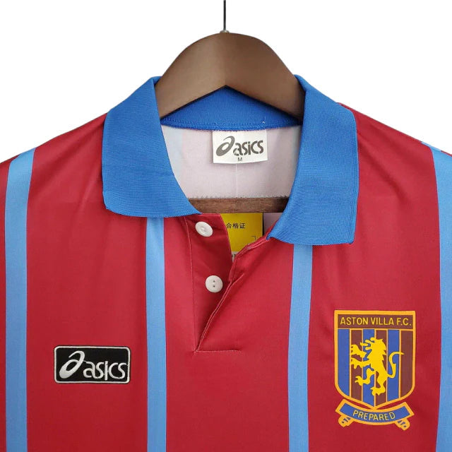 Maglia Aston Villa Retro 1993/1995 Rossa - Asics