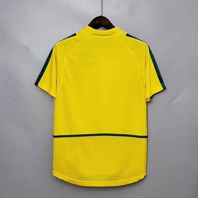 Maglia Nazionale Brasileeira Retro 2002 Gialla - Nike
