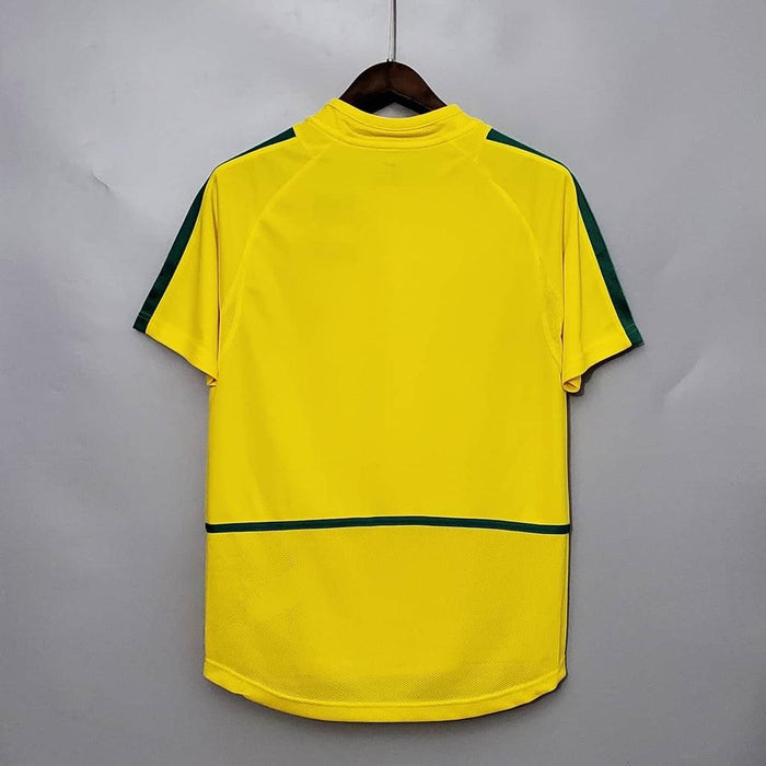 Maglia Nazionale Brasileeira Retro 2002 Gialla - Nike