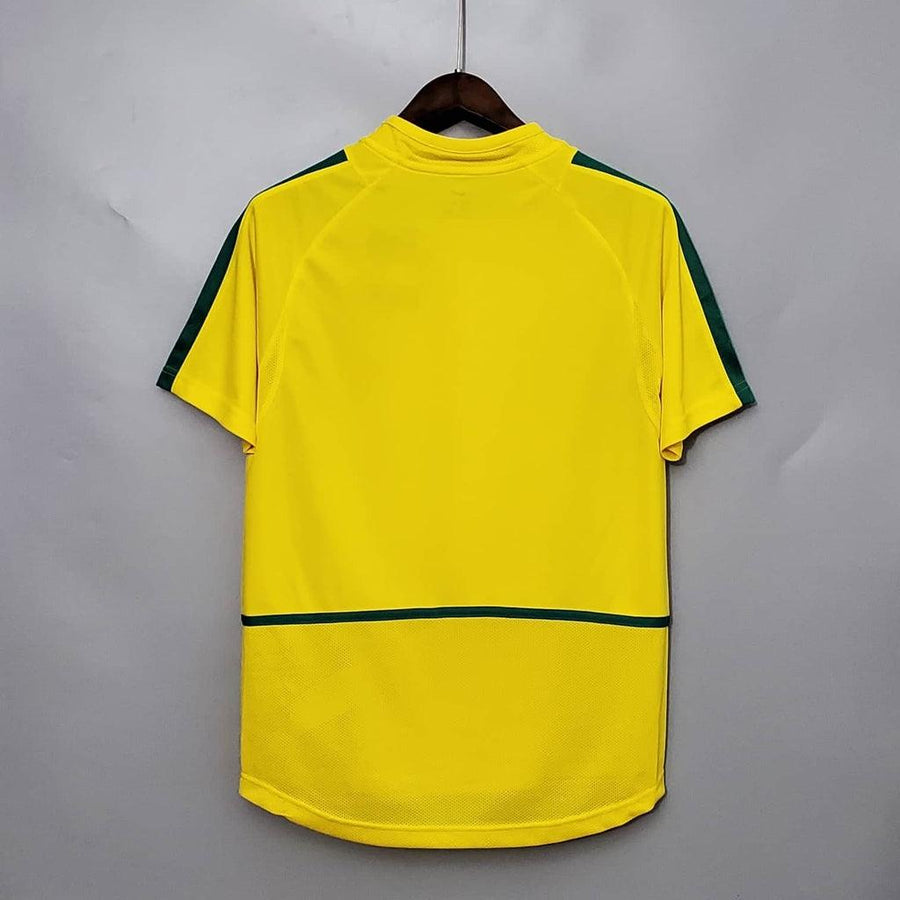 Maglia Nazionale Brasileeira Retro 2002 Gialla - Nike