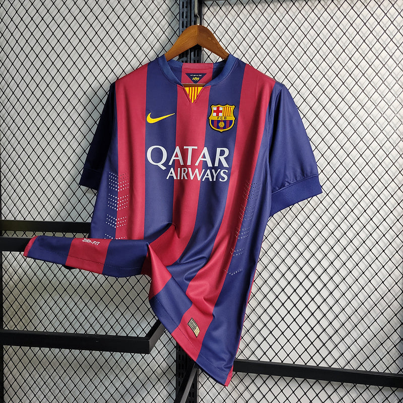 Maglia Barcelona Retro 2015 Blu e Granata - Nike