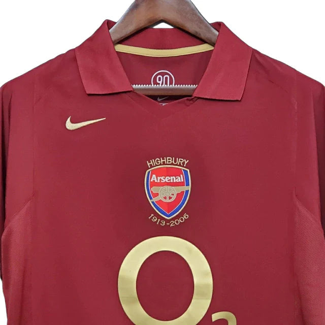 Maglia Arsenal Retro 2005/2006 Bordeaux - Nike