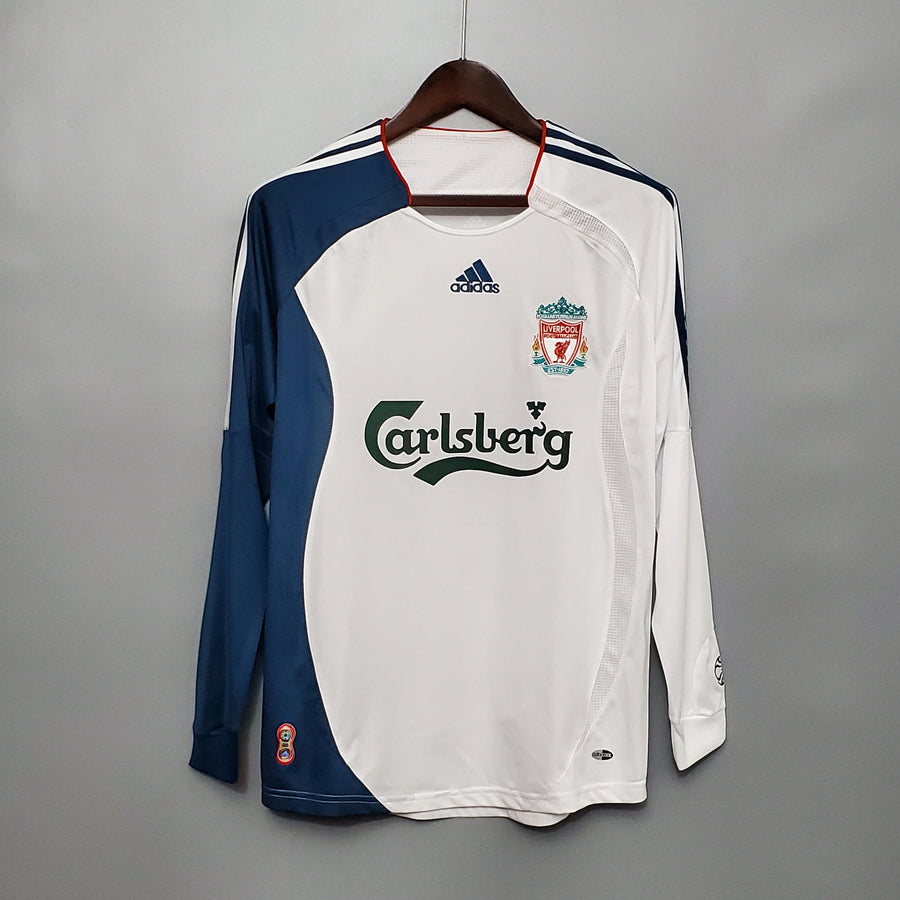 Maglia Manica Lunga Liverpool 06/07 Adidas - Bianco