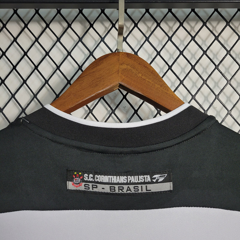 Corinthians Retro Casa - 2000 Topper Nera e Bianca