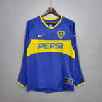 Maglia Manica Lunga Boca Juniors 03/04 Nike - Blu e Giallo