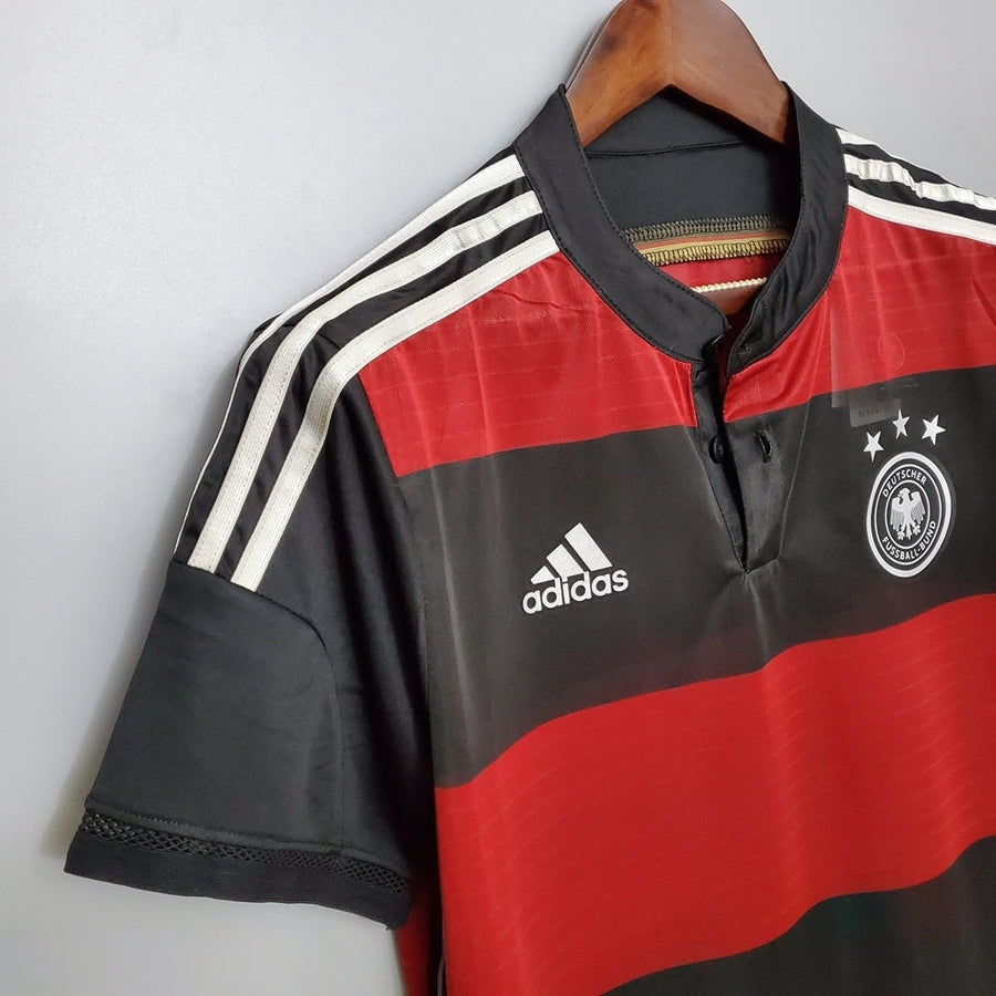 Maglia Germania Retro 2014 - Adidas - Nero e Rosso