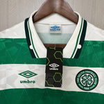 Maglia Celtic Retro 1987/1989 Verde e Bianca - Umbro