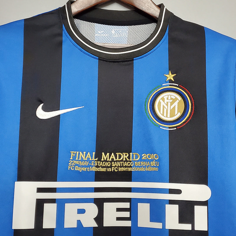 Maglia Inter de Milão Retro 2010 Blu e Nera - Nike