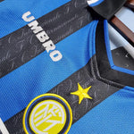 Maglia Inter de Milão Retro 1997/1998 Blu e Nera - Umbro