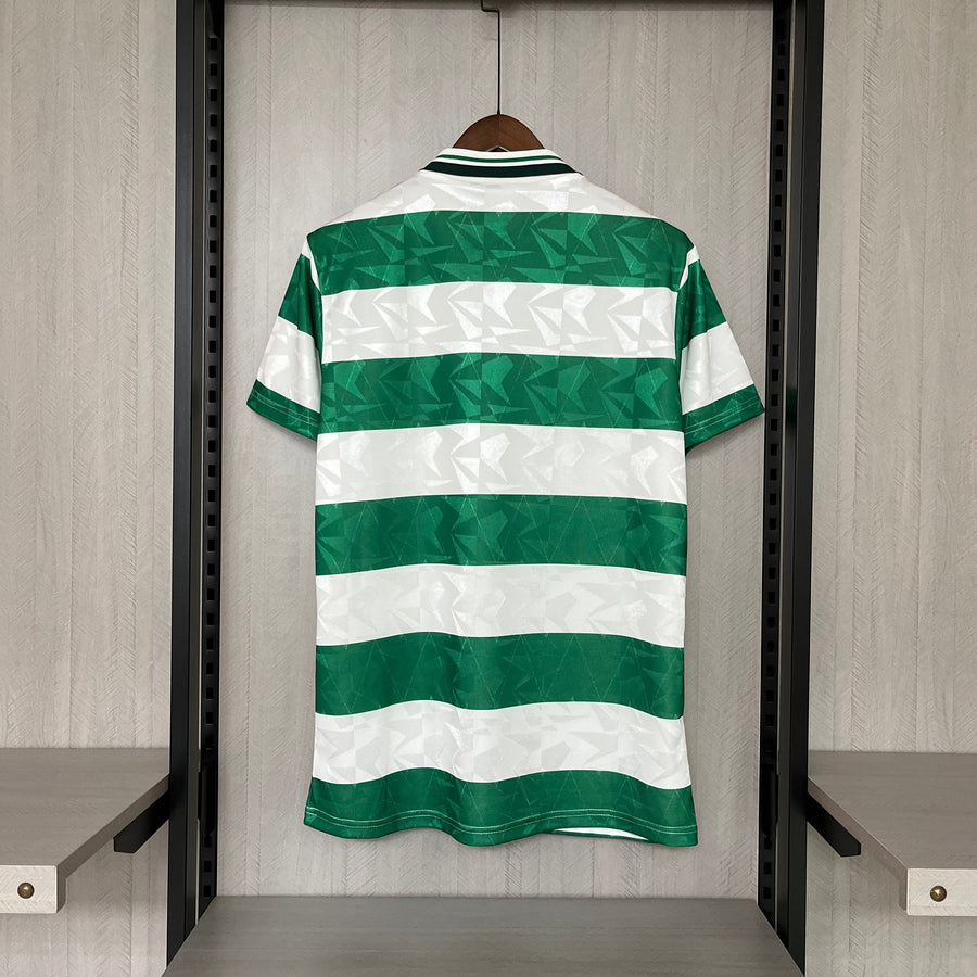 Maglia Celtic Retro 1987/1989 Verde e Bianca - Umbro