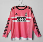 Maglia da Juventus 2015 Retro  Manica Lunga - Rosa