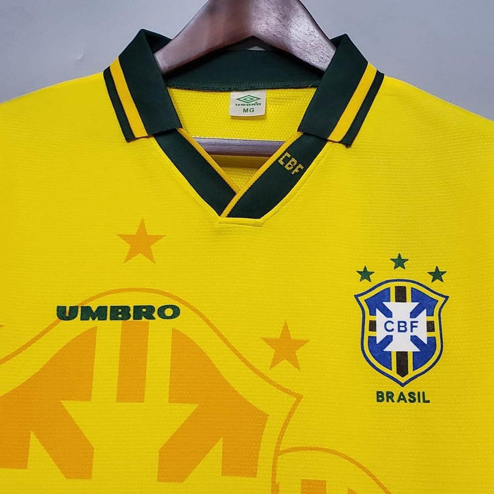Maglia Nazionale Brasileeira Retro 1993/1994 Gialla - Umbro