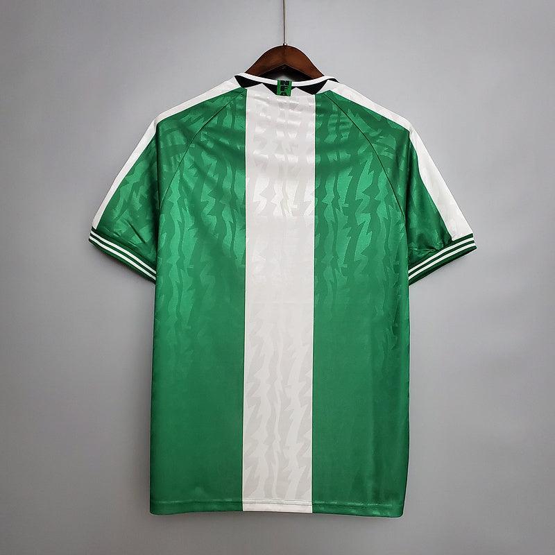 Maglia Nigeria Retro 1996 Verde e Bianca - Nike