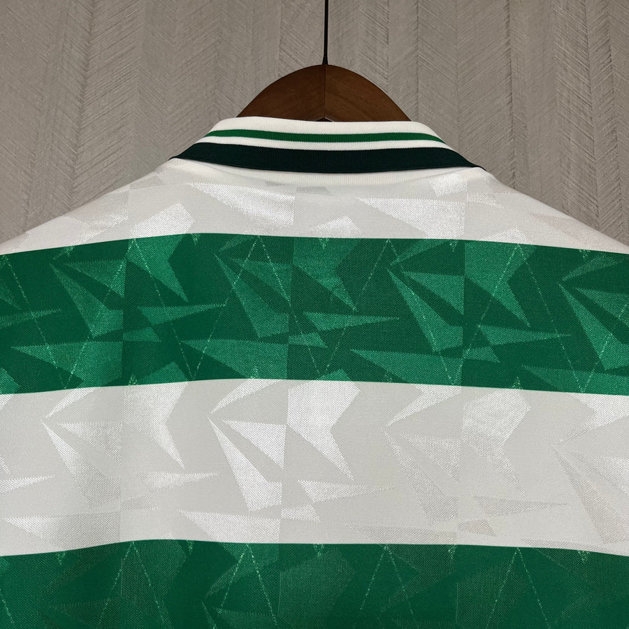 Maglia Celtic Retro 1987/1989 Verde e Bianca - Umbro