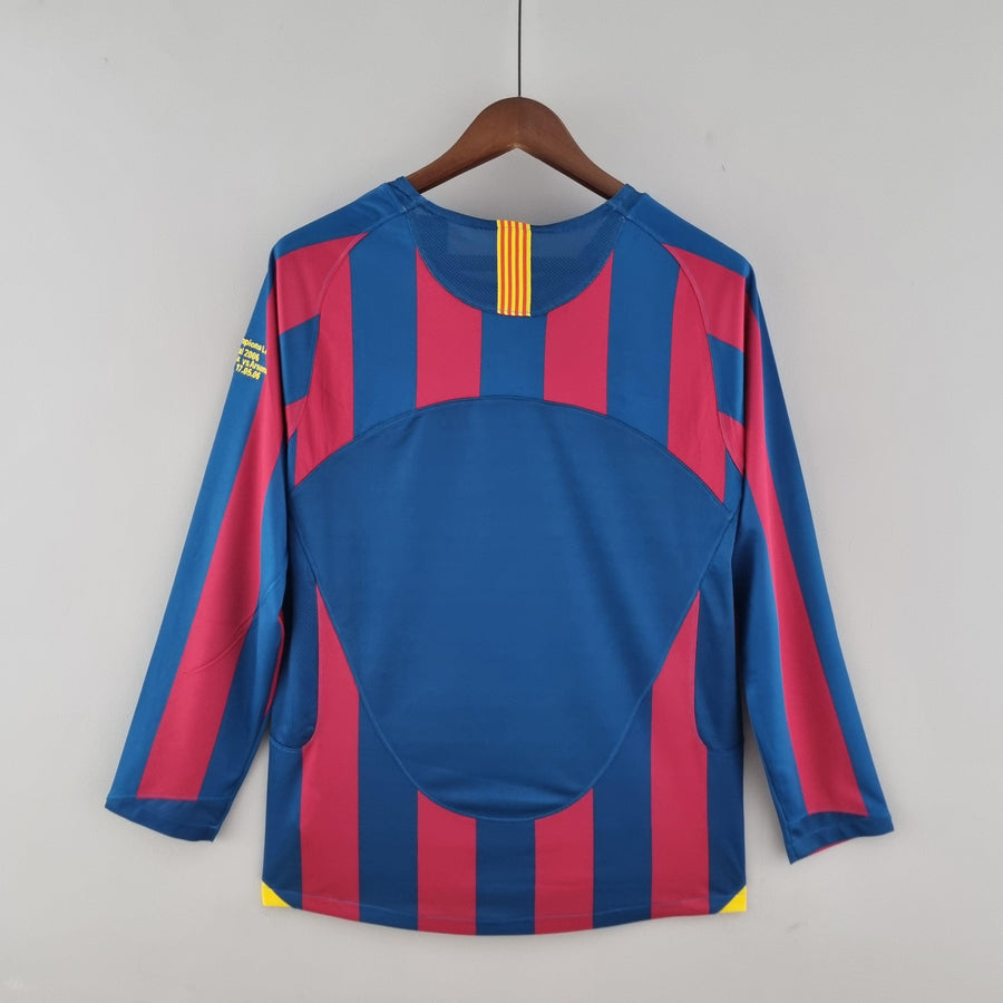 Maglia Manica Lunga Barcelona 05/06 Nike - Granata