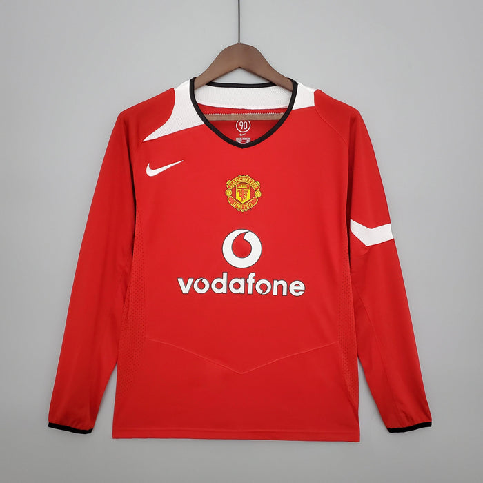 Maglia Manica Lunga Manchester United 04/06 Nike - Rosso